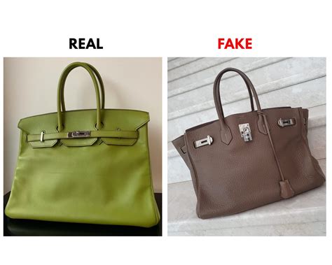 hermes birkin bag fake vs real